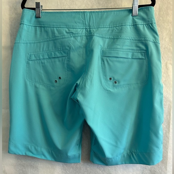 Free Country Women's Aqua Bermuda Board Shorts - Picture 2 of 9